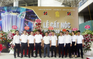 lễ cất nóc tecco diamond