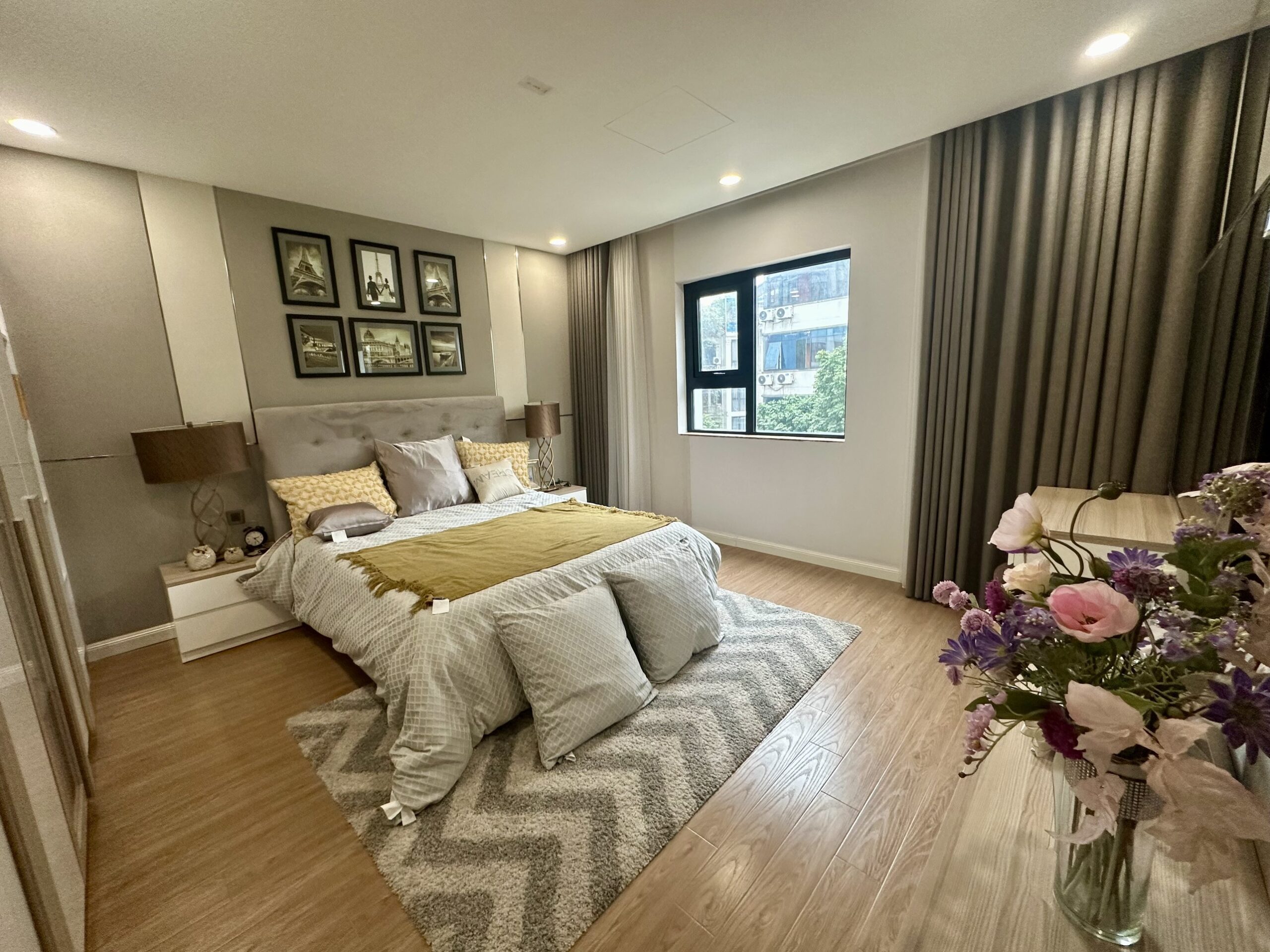 Phòng ngủ 1 – Tòa Happy Tower – Hà Nội Paragon Cầu Giấy