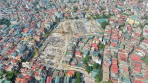 Vị trí thực tế dự án Feliz Homes Hoàng Mai