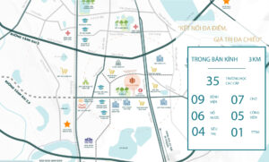 Liên kết vùng căn hộ Feliz Homes hoàng mai