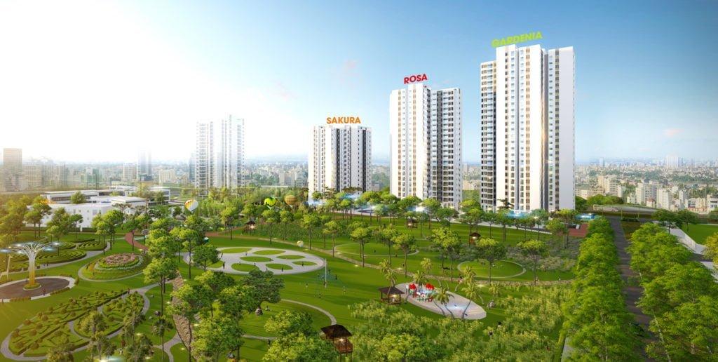 Vị trí tòa Ct11 Gardenia Hồng Hà