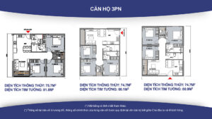 Căn hộ 3PN Vinhomes Ocean Park