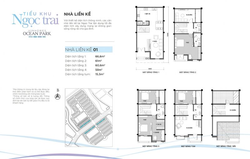 Mat bang lien ke Ngoc Trai Vinhome Ocean Park - VINHOMES OCEAN PARK