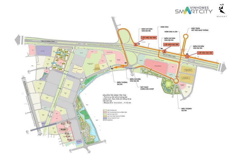 Vị trí Vinhomes Smart City
