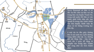 Vị trí dự án Tecco Diamond
