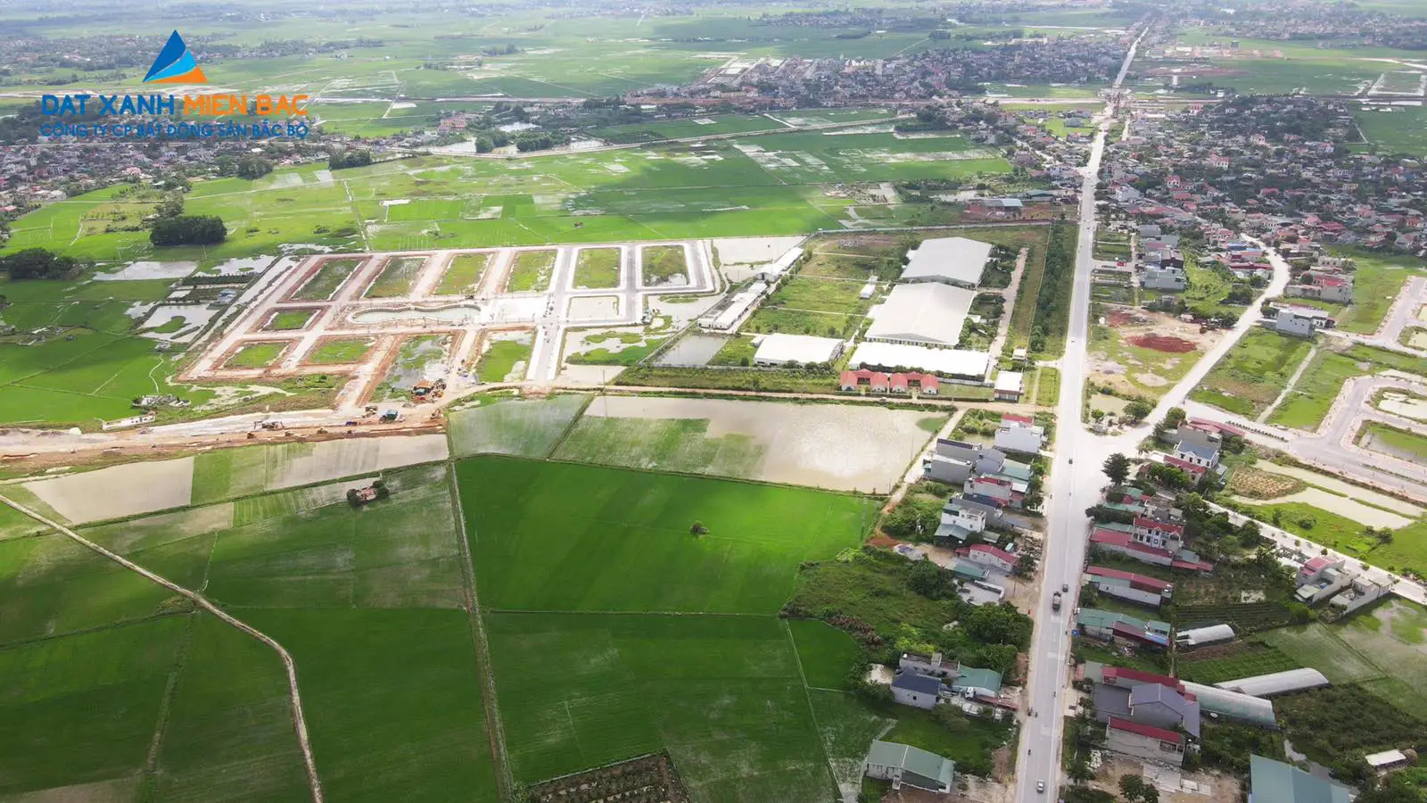 Flycam thực tế Dự án Đất đấu giá MB650 Đông Khê Đồng Nam Thanh Hóa