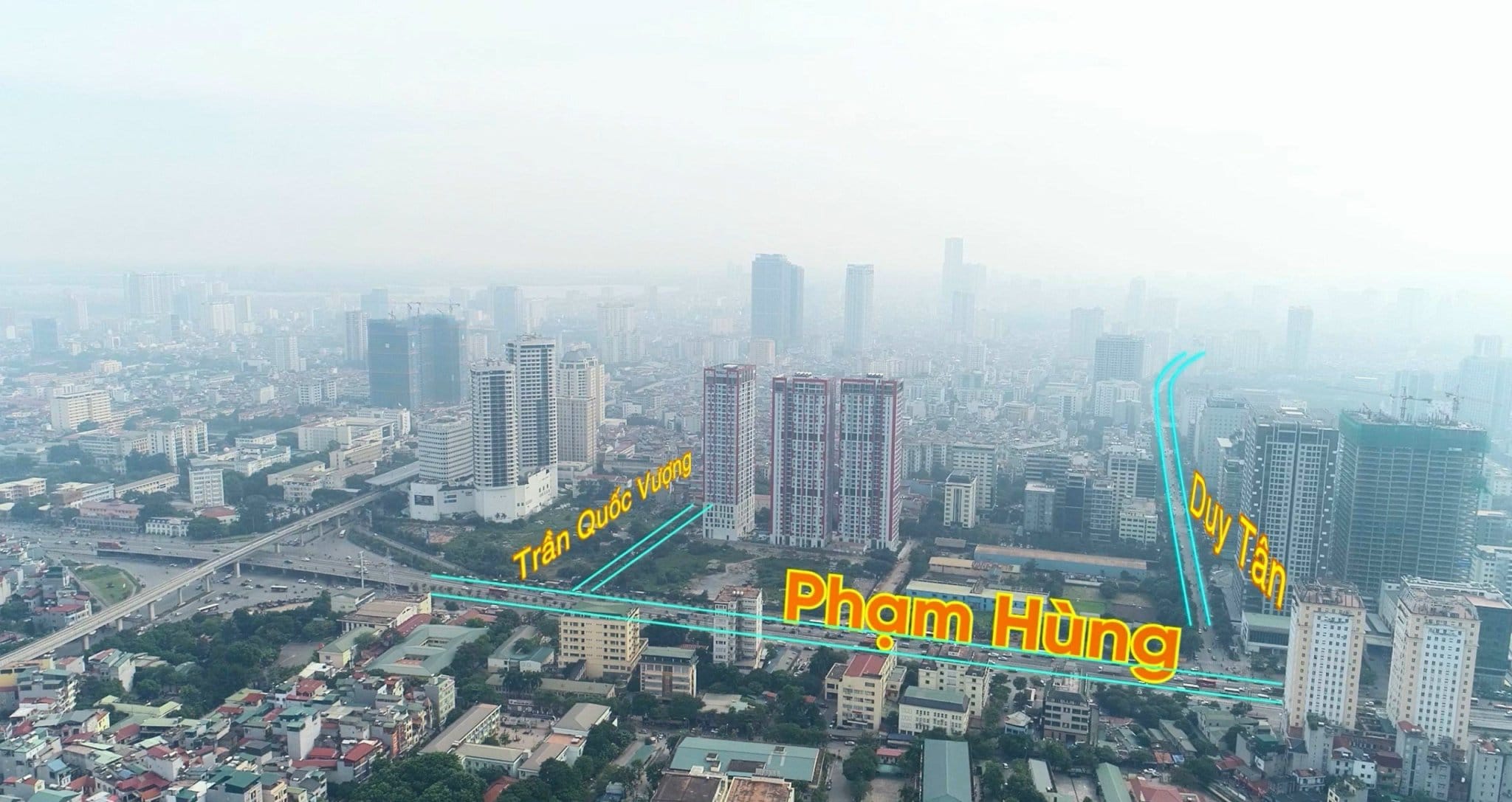 Vị trí Hà Nội Paragon Cầu Giấy