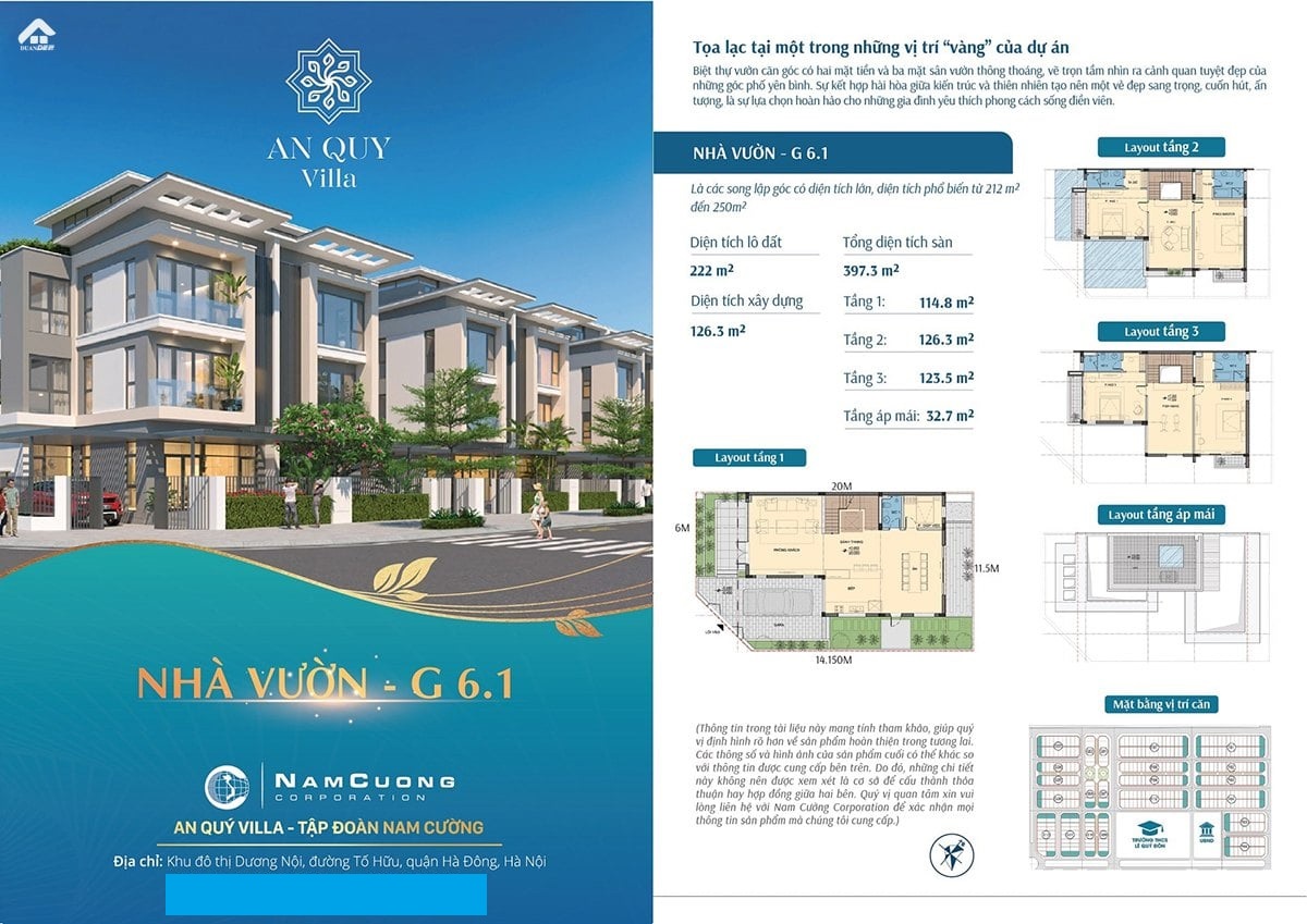 Thiết kế Biệt thự An Quý Villa