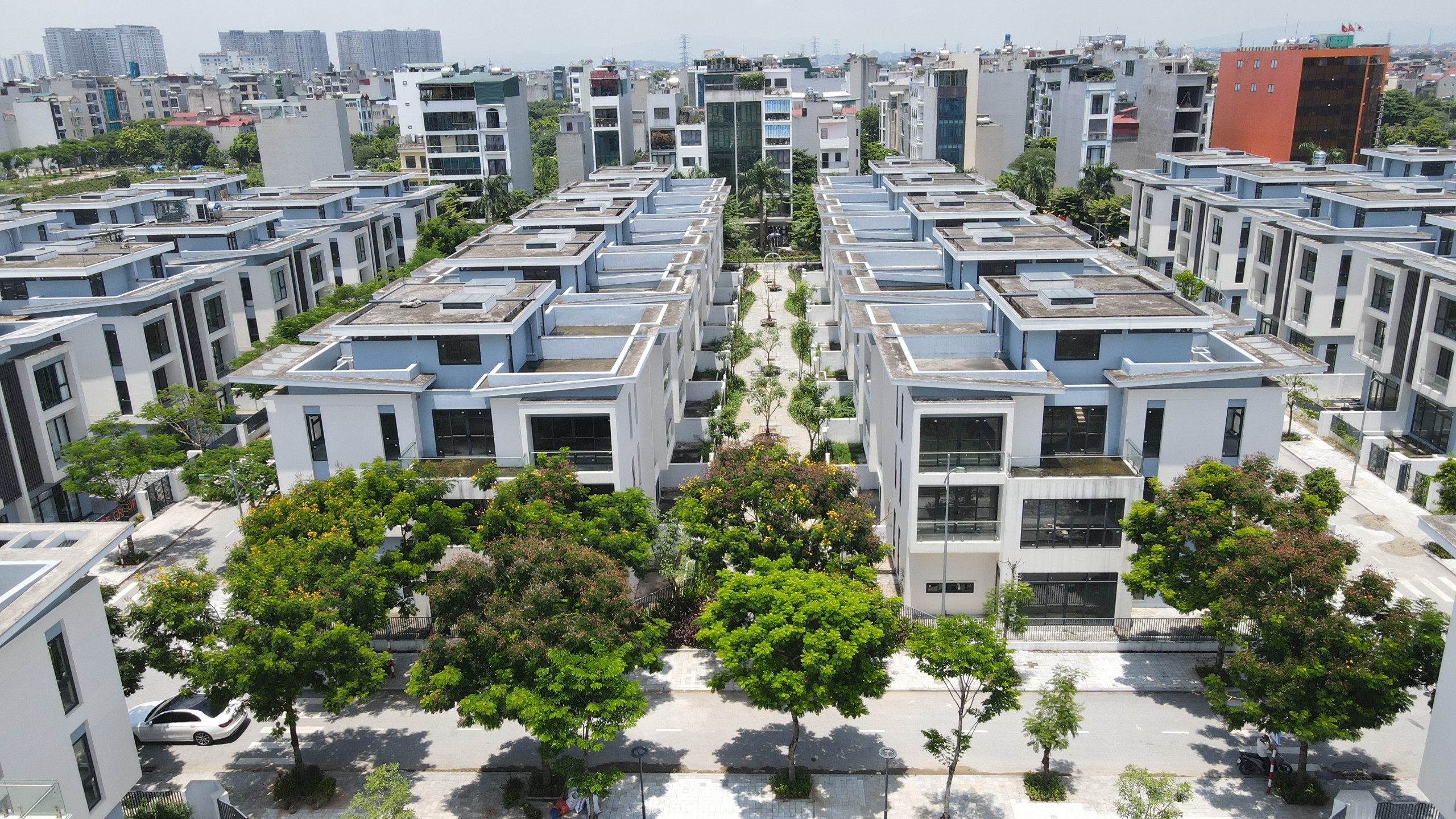 100% Biệt thự An Quý Villa tại các Phân khu G & F đã hoàn thành xây dựng và sẵn sàng bàn giao trước khi mở bán Tháng 7/2024