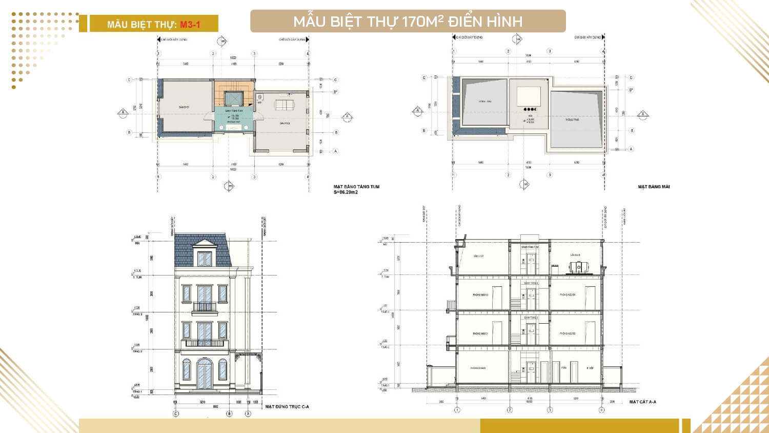 thiết kế biệt thự solasta mansion khu b nam cường dương nội