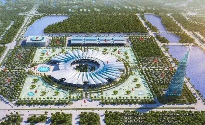 Khởi công Trung tâm Hội chợ Triển lãm Quốc gia - Công trình là dự án trọng điểm quốc gia, có ý nghĩa quan trọng