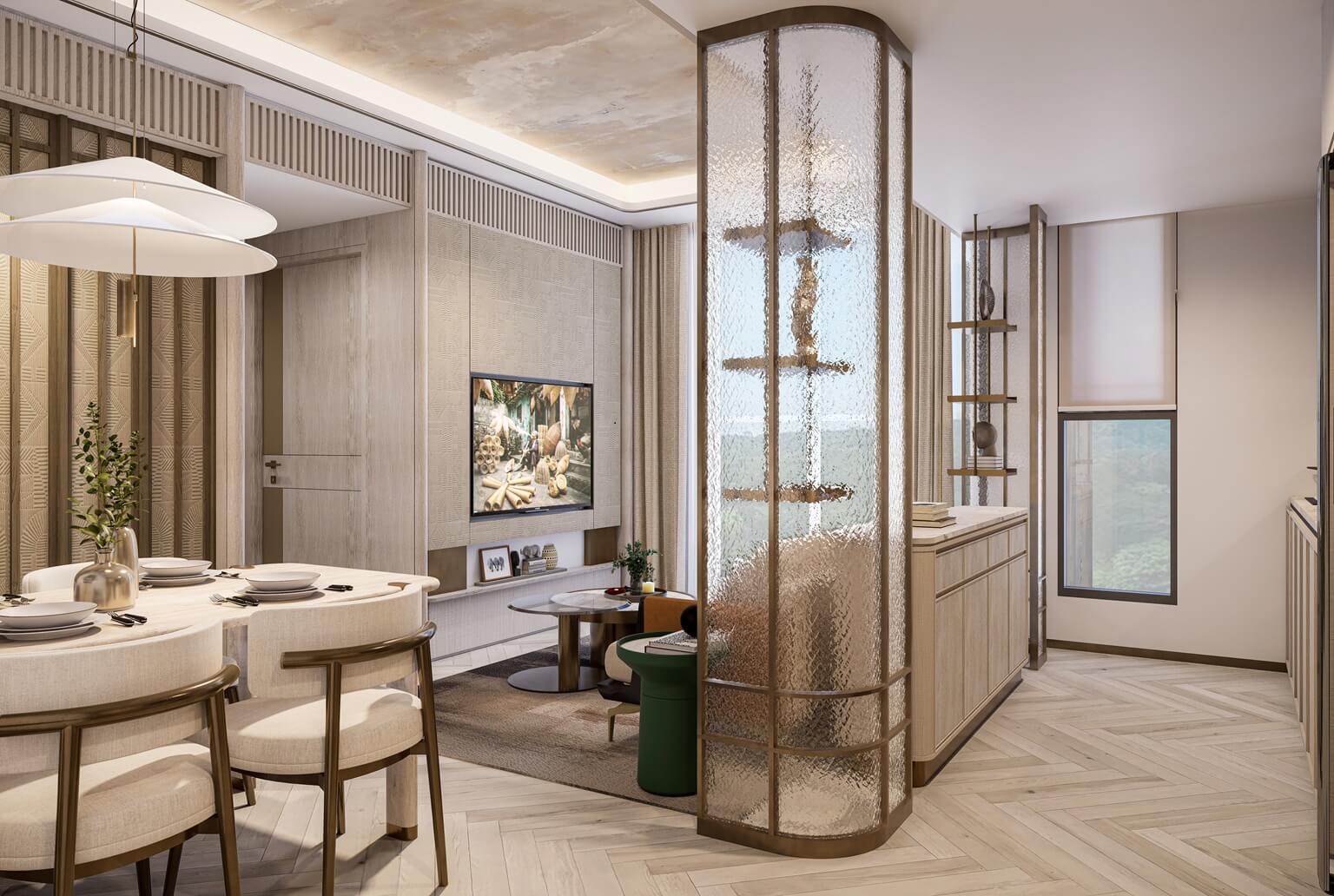 nội thất căn hộ galia hà nội yên sở