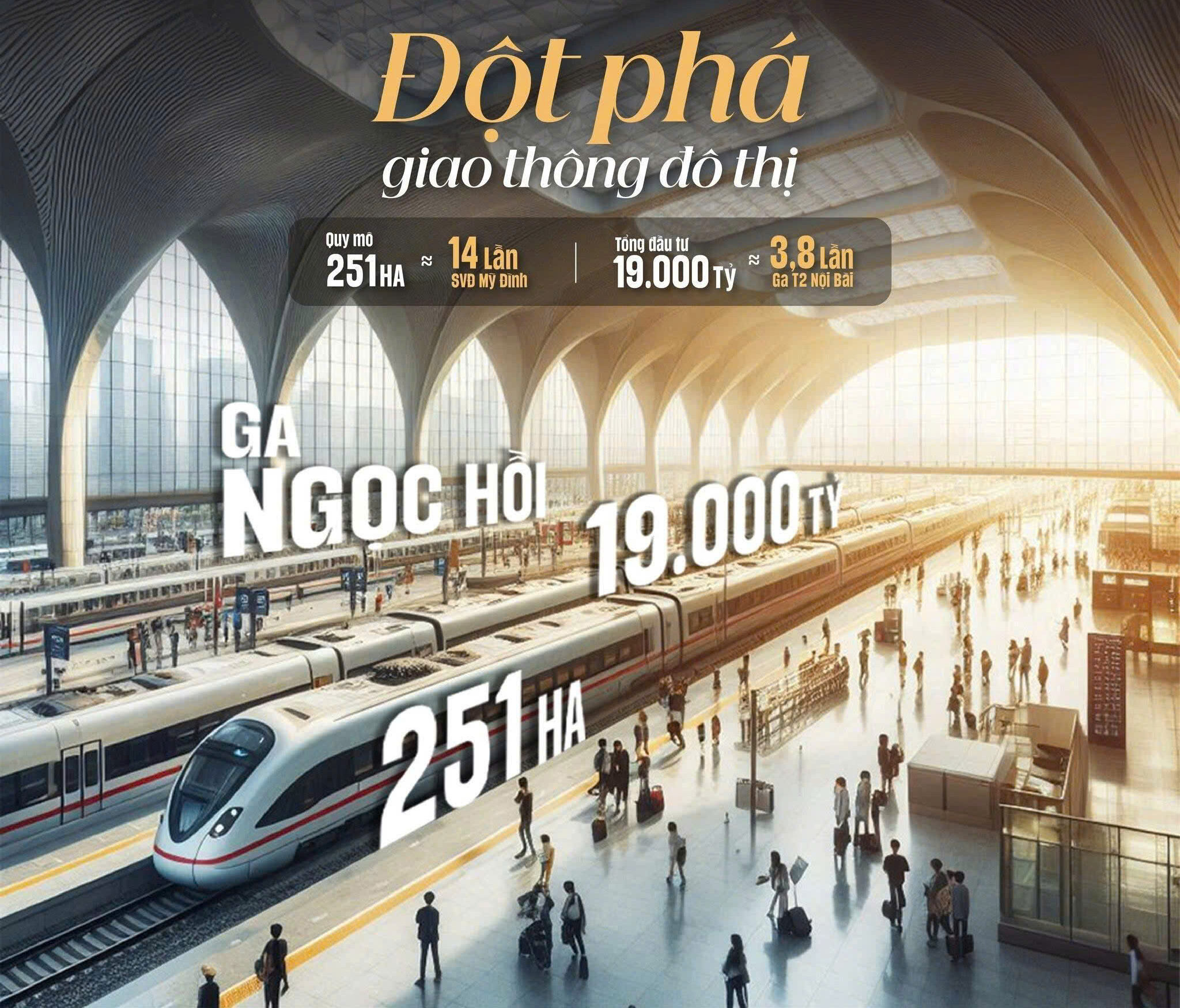 Quy mô khủng ở Ga Ngọc Hồi thu hút hàng nghìn nhân sự, chuyên gia vận hành