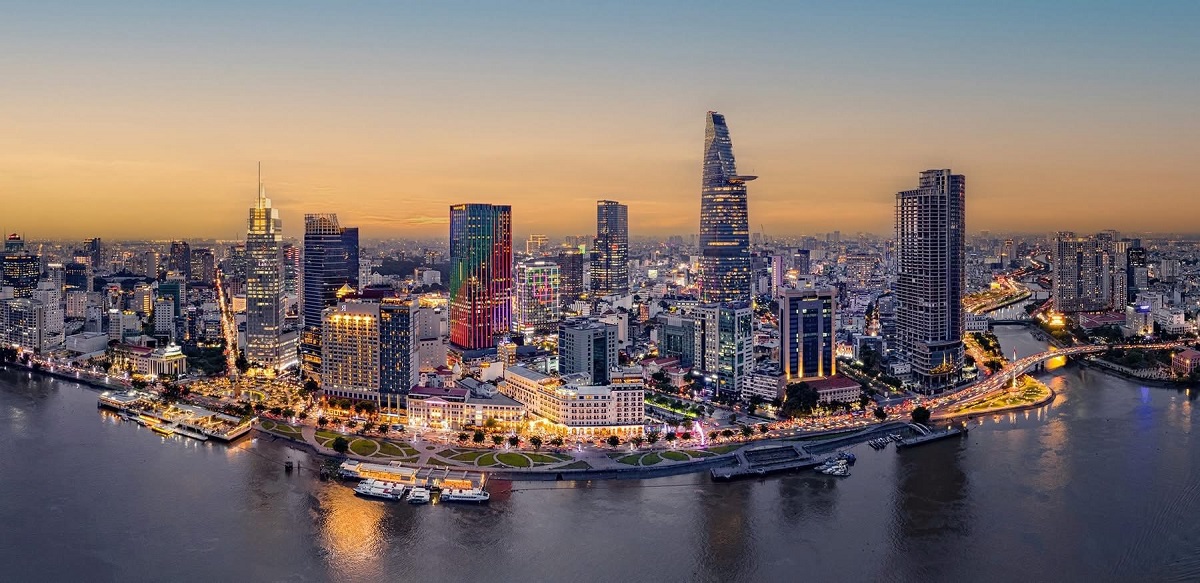 TP.HCM đang tiến tới việc trở thành trung tâm tài chính quốc tế của cả khu vực. Nguồn: Tâm Trí Nguyễn.