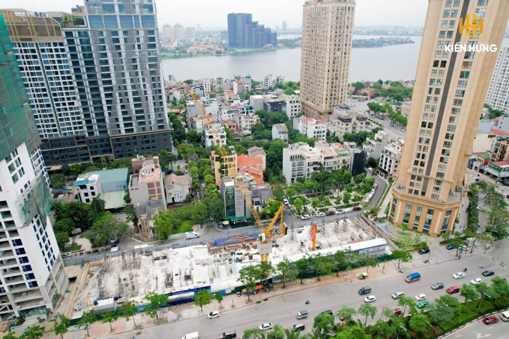 tiến độ dự án celestine westlake tây hồ